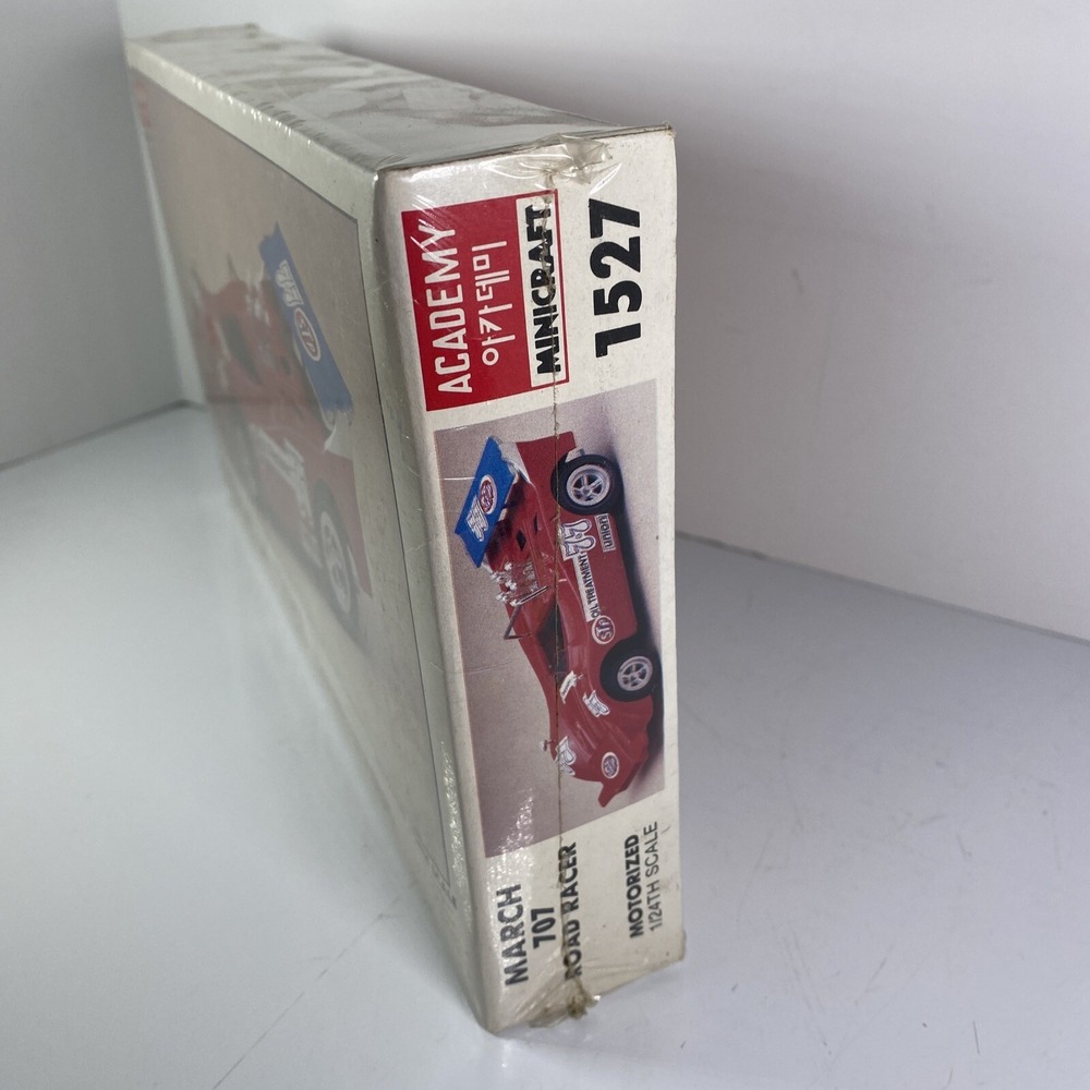 Academy Minicraft March 707 Motorized 1/24 Scale Sealed Racing Model Car Kit - Picture 2 of 5